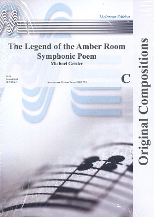 The Legend of the Amber Room for concert band score and parts