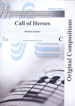 Call of Heroes for concert band score and parts