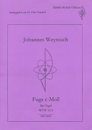 Fuga c-Moll WVW33b fr Orgel