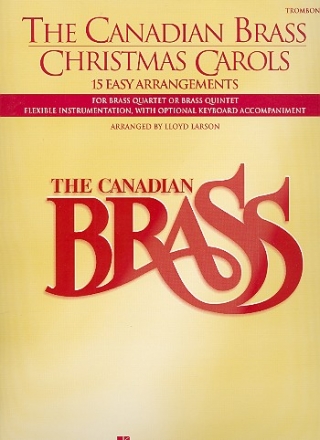 The Canadian Brass Christmas Carols for 4-5 brass instruments (keyboard ad lib) trombone 1