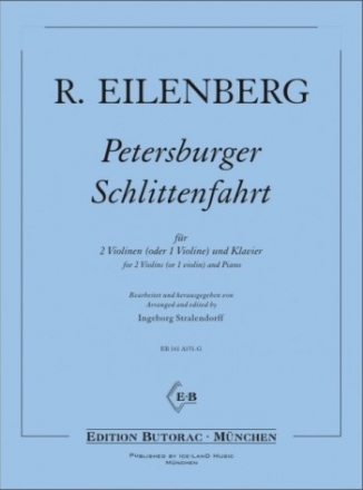 Petersburger Schlittenfahrt fr 1 oder 2 Violinen und Klavier Stimmen