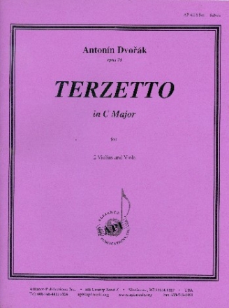 Terzetto d minor op.74 for 2 violins and viola score and parts
