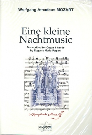 Eine kleine Nachtmusik for organ 4 hands