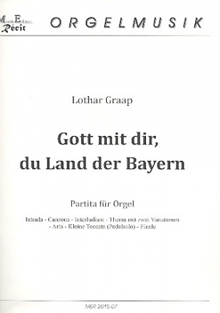 Gott mit dir du Land der Bayern fr Orgel