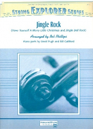 Jingle Rock for string orchestra and piano score