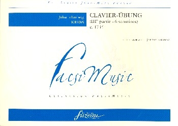 Clavier-bung Teil 3 fr Klavier Faksimile