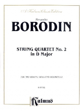 String Quartet No.2 D major  parts
