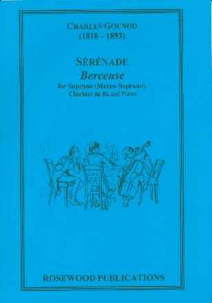 Srnade for soprano, clarinet and piano scoe and parts