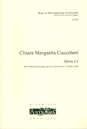 Missa a quattro for female chorus (4 voices) and Bc score