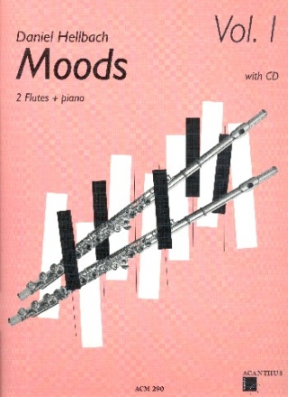 Moods Band 1 (+CD) fr 2 Flten und Klavier Stimmen