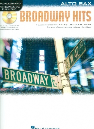 Broadway Hits (+CD): for alto saxophone