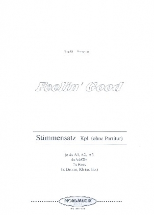 Feelin' good fr Akkordeonorchester Stimmensatz