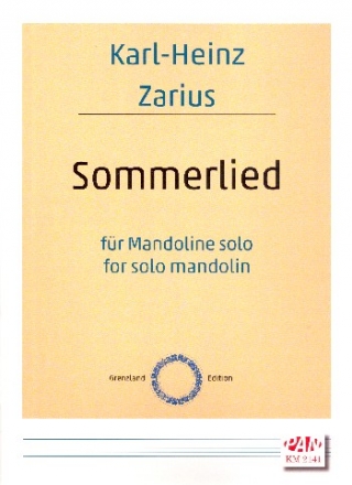 Sommerlied fr Mandoline