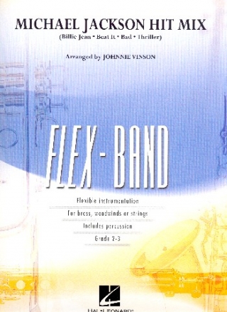 Michael Jackson Hit Mix for flexible ensemble score and parts