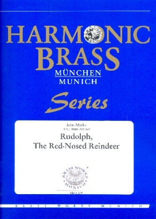 Rudolph the red nosed Reindeer fr 2 Trompeten, Horn in F, Posaune und Tuba Partitur und Stimmen