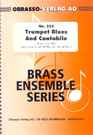 Trumpet Blues und Cantabile fr 10 Blechblser Partitur und Stimmen