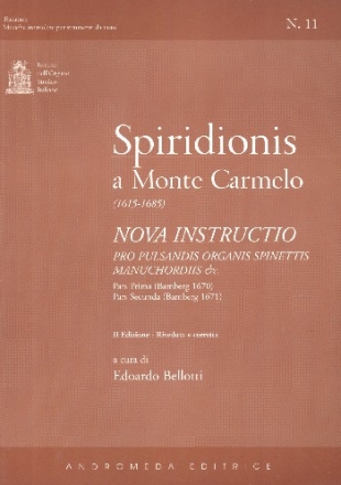 Nova Instructio pars 1 e 2 pro pulsandis organis, spinettis, manuchordiis ets Nuevo Editiozini 2018