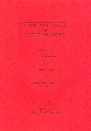 Christmas Carols for 3 trumpets score and parts