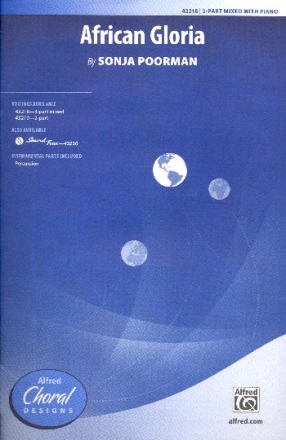 African gloria for mixed chorus (SAB) and piano score