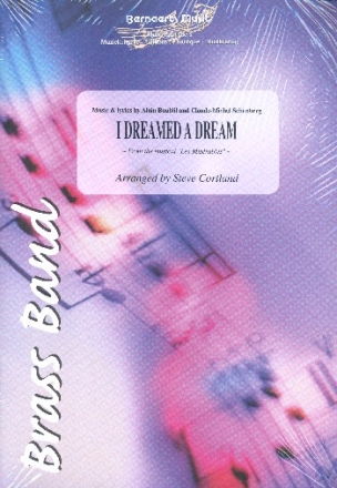 I dreamed a Dream: for brass band score and parts