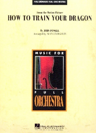 How to train your Dragon (2 Pieces): for orchestra score and parts (strings 8-8-8-4-4)