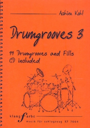 Drumgrooves Band 3 (+CD) fr Schlagzeug