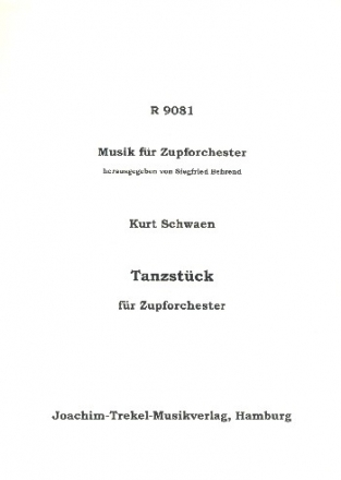 Tanzstck fr Zupforchester Partitur