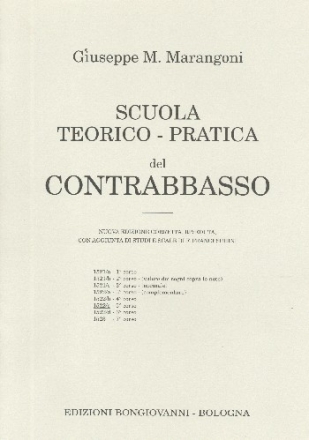 Scuola teorico-pratica del contrabbasso corso 5 per contrabbasso