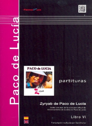 Partituras libro 6 - Zyryab para guitarra/tabulatura