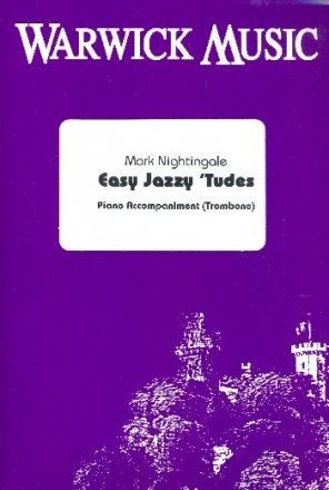 Easy Jazzy 'Tudes for trombone and piano piano accompaniment