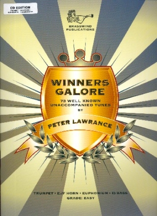 Winners galore (+CD) for trumpet/baritone/euphonium/trombone (treble clef Brass)