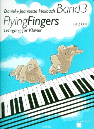 Flying Fingers Band 3 (+2 CD's) fr Klavier