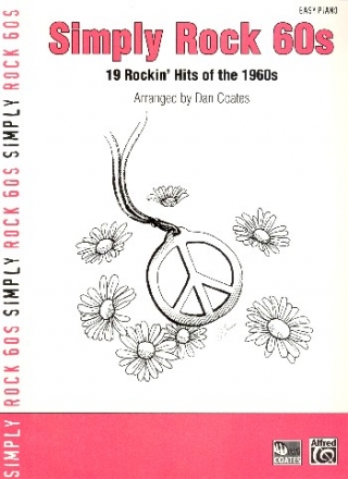 Simply Rock 60s: for easy piano (with lyrics)