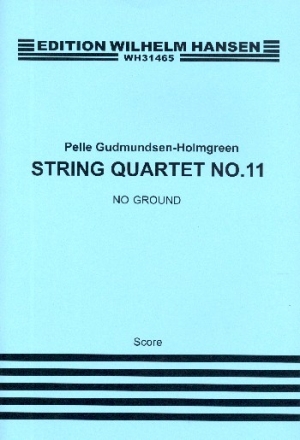 No Ground for string quartet score,  archive copy