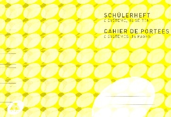 Schler-Notenheft Din A5 quer 6 Systeme 16 Seiten