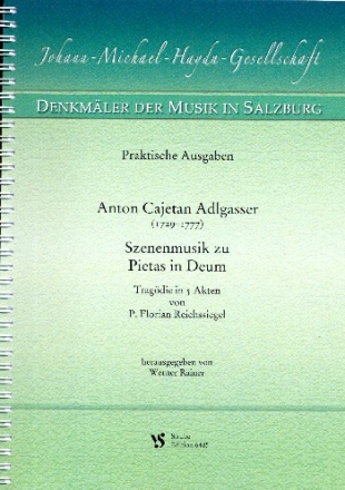 Szenenmusik zu Pietas in Deum fr gem Chor und Orchester Partitur