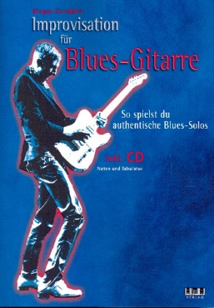 Improvisation fr Blues-Gitarre (+CD): fr Gitarre/Tabulatur