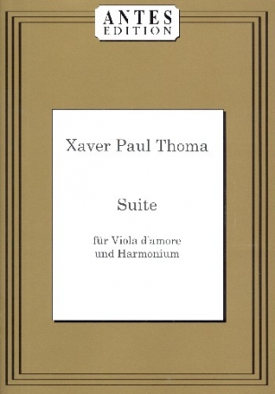 Suite fr Viola d'amore und Harmonium