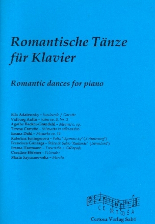 Romantische Tnze fr Klavier