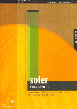 Fandango fr Violine und Violoncello Partitur und Stimmen