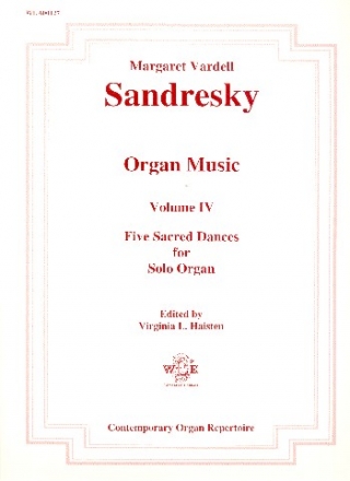 5 sacred Danses for organ