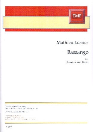 Bassango for bassoon and piano
