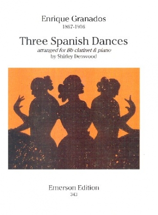 3 spanish Dances for clarinet and piano