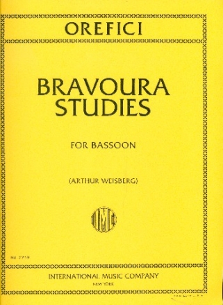 Bravoura Studies for bassoon