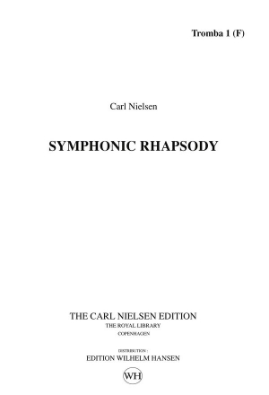 Symphonic Rhapsodie for orchestra parts