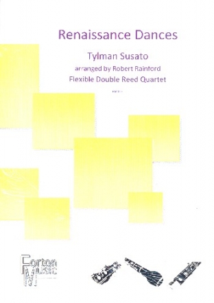 Renaissance Dances for flexible double reed quartet score and parts