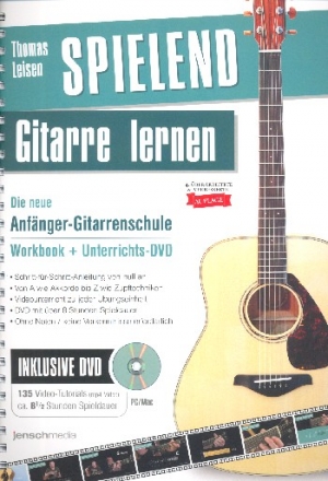 Spielend Gitarre lernen (+DVD) fr Gitarre in Tabulatur