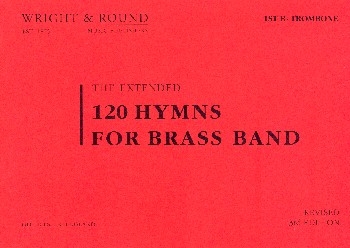 120 Hymns (extended 3rd edition) for brass band trombone 1 in Bb (treble clef)