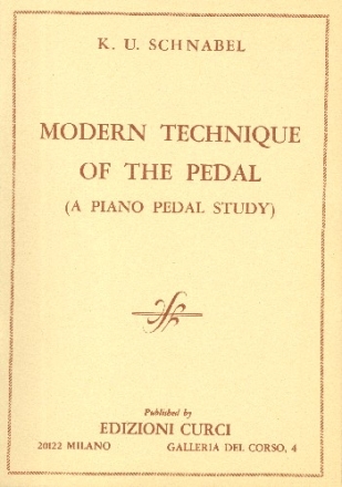 Modern Technique of the Pedal for piano