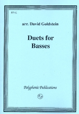 Duets for Basses score